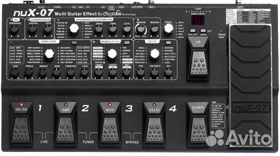 Процессор гитарных эффектов. NUX-07