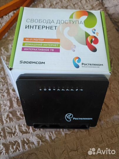 Wifi роутер ростелеком sagemcom fast 2804, v7 rev1