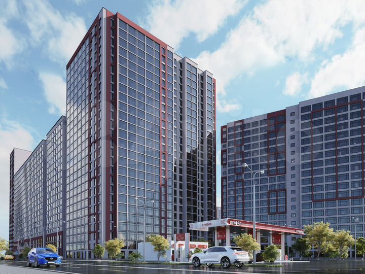 3-к. квартира, 48,8 м², 2/27 эт.