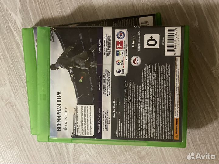 Игра fifa 18 xbox one
