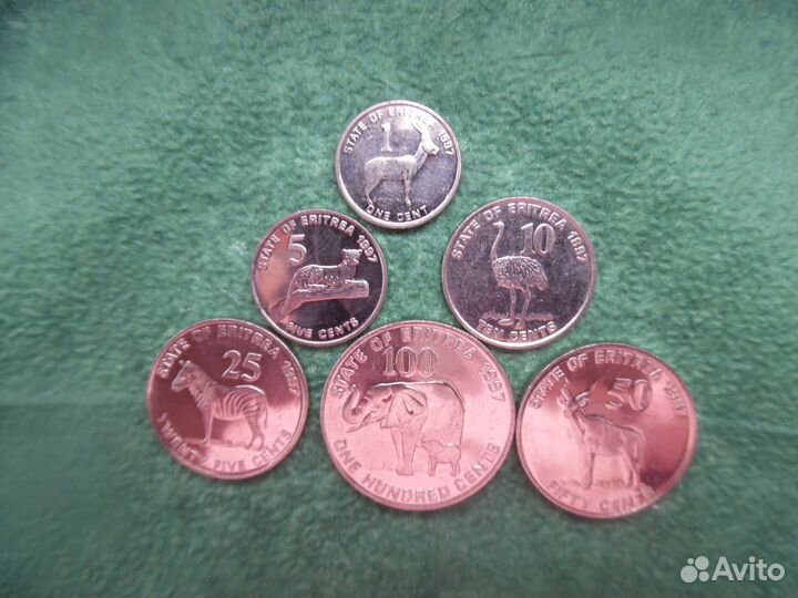 Эритрея 1991 год