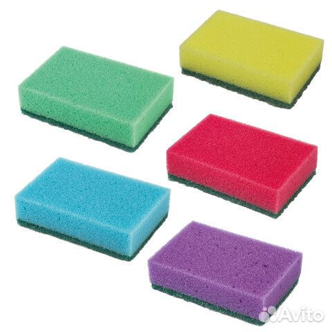 Губки бытовые комплект 10 шт