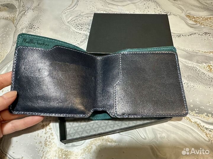 Кошелек мужской кожаный портмоне
