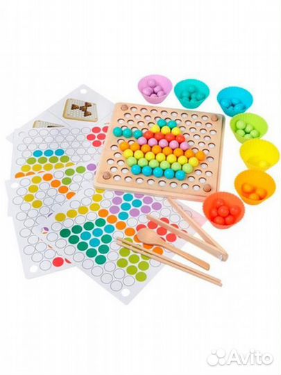 Деревянные монтессори игрушки