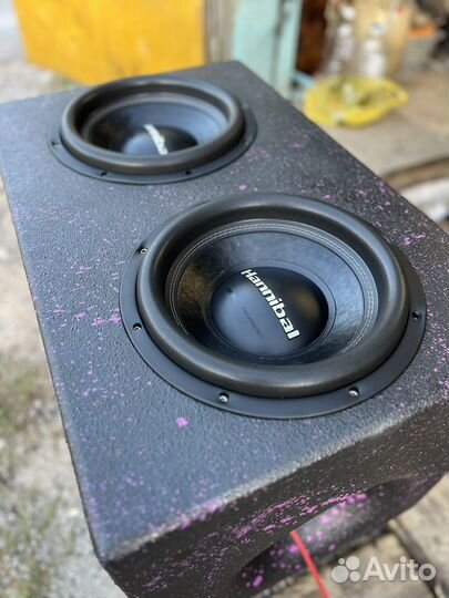 Короб под 2 12 сабвуфера