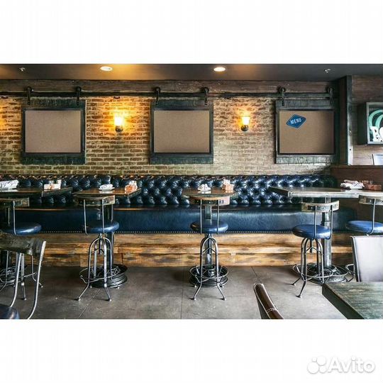 Доска пробковая Loft HDF 90х120 см. метал. рама