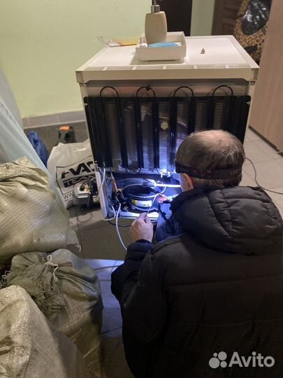 Ремонт холодильников и заправка фреоном