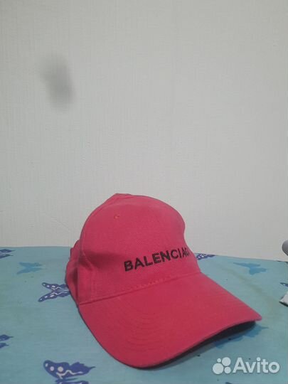 Кепка balenciaga розовая