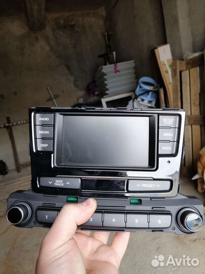 Магнитола штатная солярис