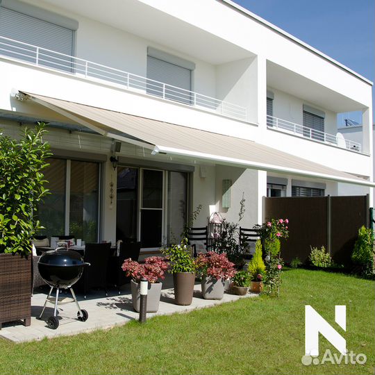 Маркизы ручное управление для ресторана и отеля