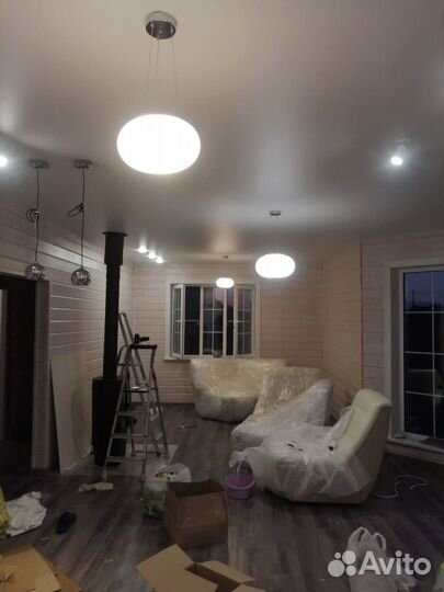 Натяжные потолки