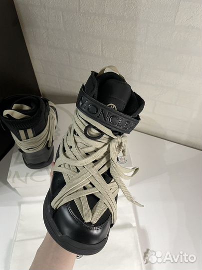 Rick owens x Moncler Amber Leather Boots