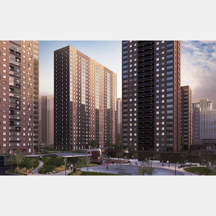 3-к. квартира, 75,5 м², 2/27 эт.