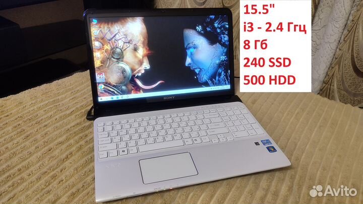 Ноутбук Sony Vaio 15.5