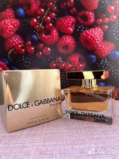 Dolce&gabbana The One 75ml Евро качество