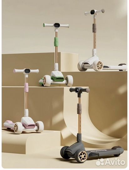 Самокат детский трехколесный