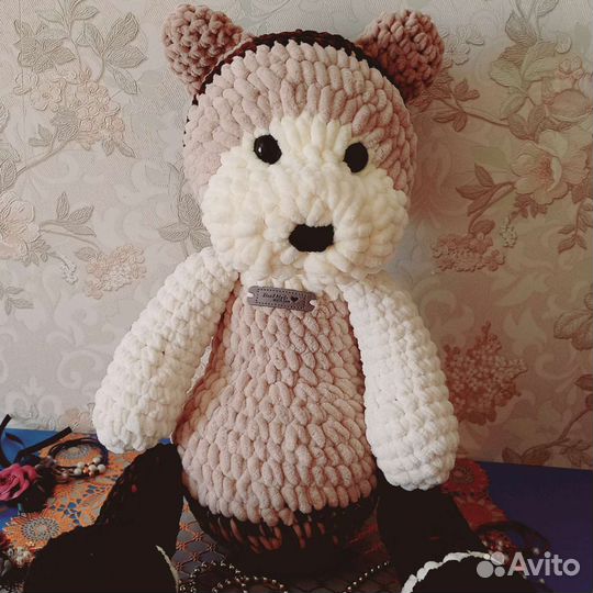 Мишка плюшевый