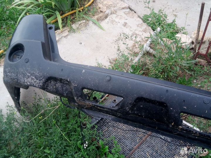 Nissan note бампер задний