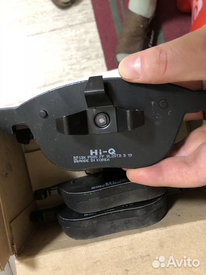 Колодки тормозные на Ford focus 2