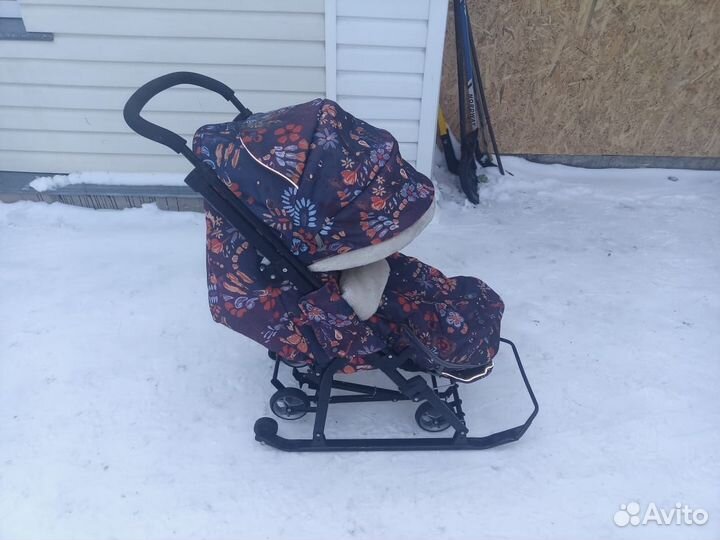 Коляска санки