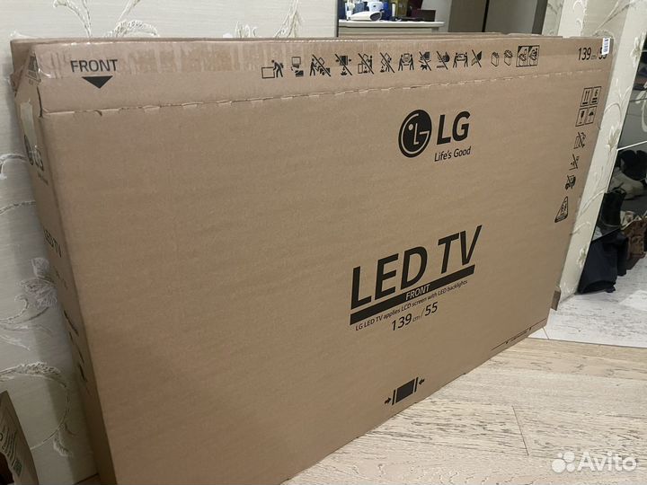 Новый телевизор lg 55un640s0ld