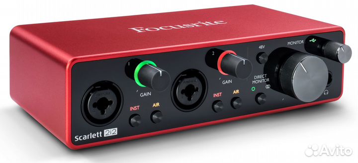 Звуковая карта focusrite Scarlett 2i2 3rd Gen