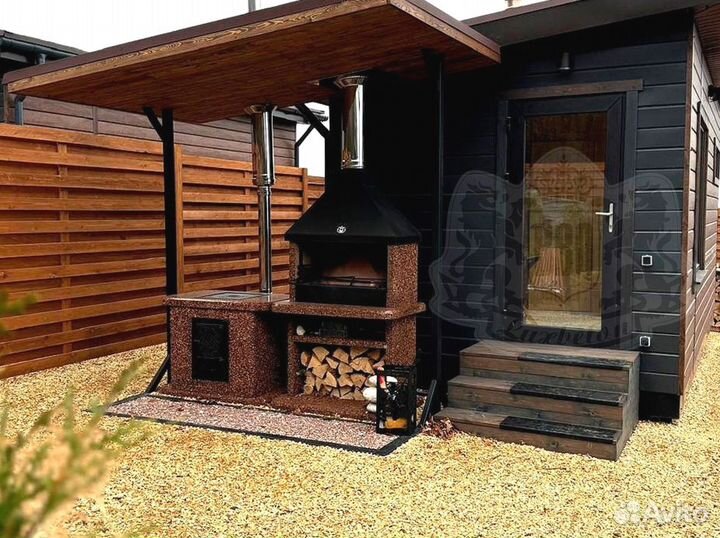 Мангальная зона и подарок на выбор