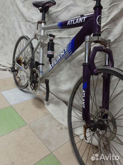Велосипед Атлант двухподвес