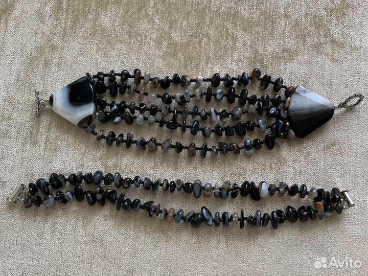 Браслет из агата