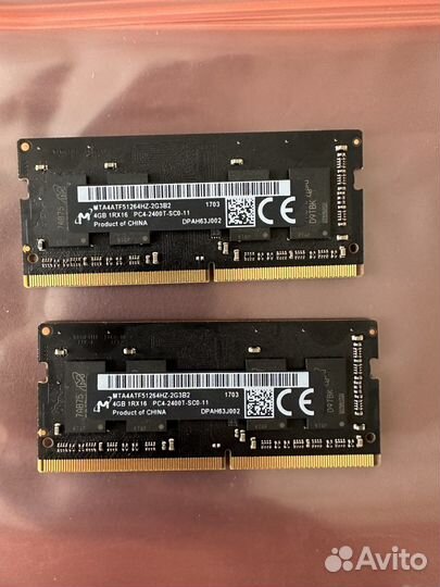 Память для Apple 4 гб DDR4 2400 мгц