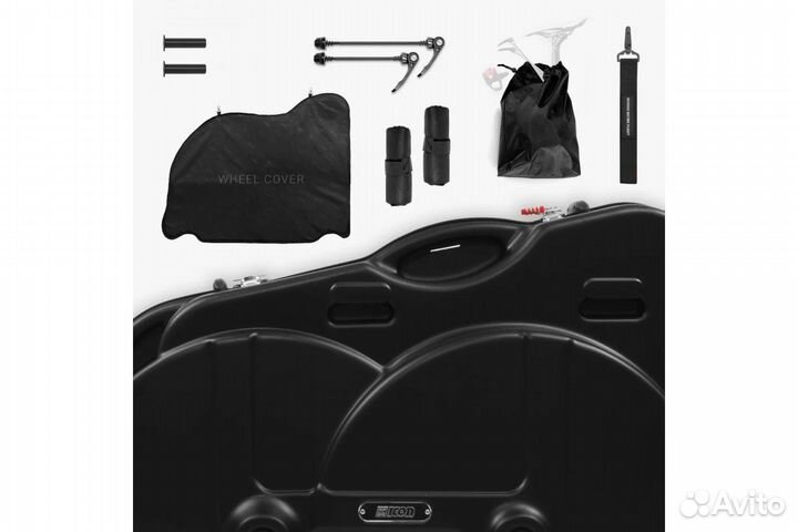 Aerotech evolution X TSA bike travel case black