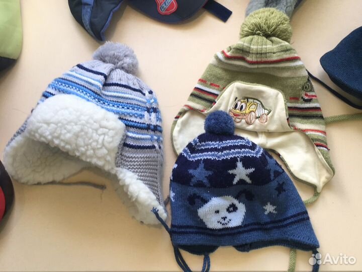 Шапки детские для мальчиков