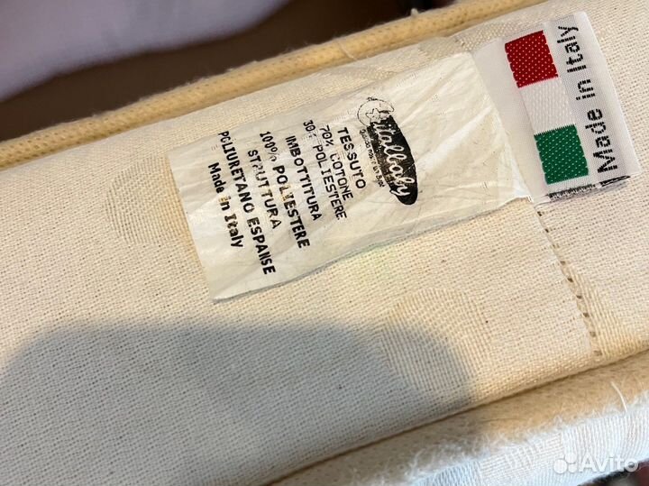 Кроватка массив + матрас Italbaby