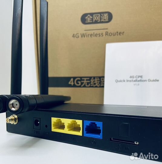 Wifi роутер 4G со съемными антеннами