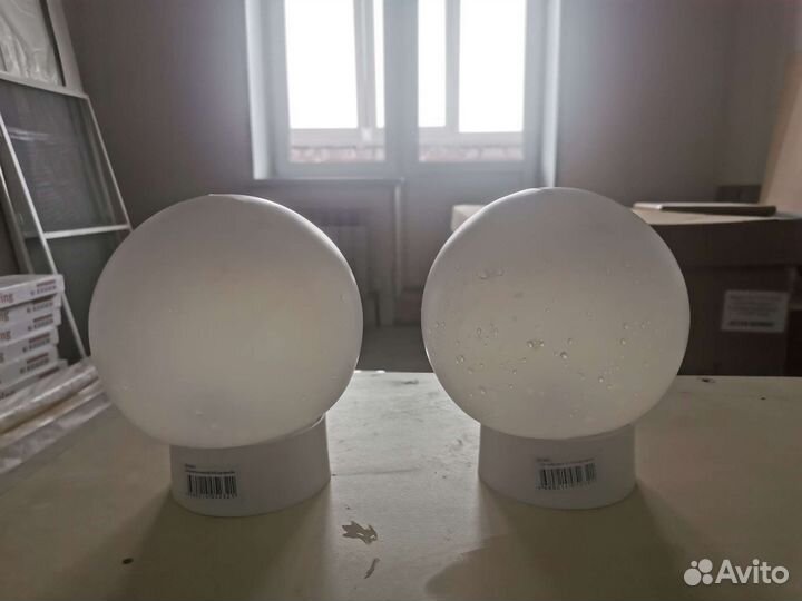 Светильник без стекла, белый