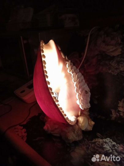 Светильник ракушка