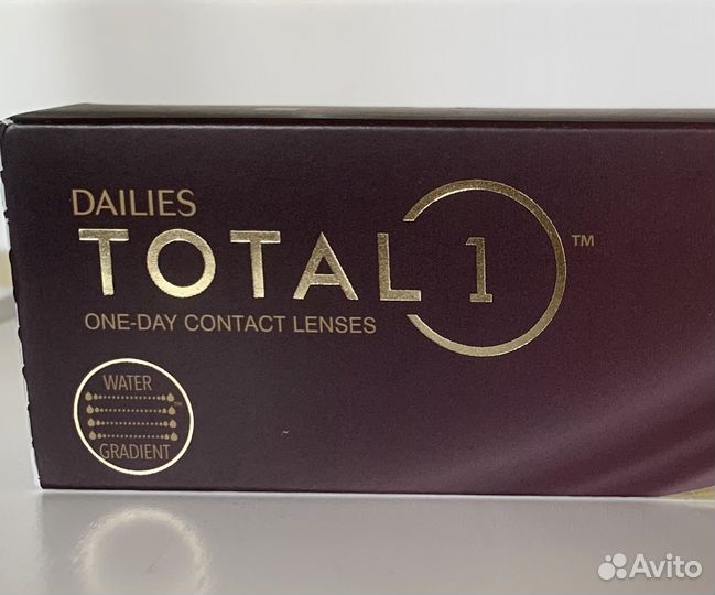 Контактные линзы Dailies Total 1 -3.75/8.5 30шт