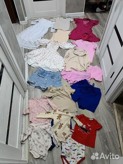 Женские вещи пакетом и для малыша