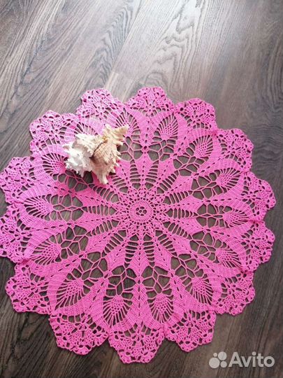 Салфетка вязанная