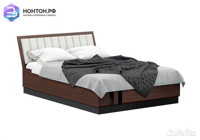 Кровать Магнолия дерево / орех