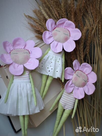 Кукла игрушка интерьерная скандинавский стиль