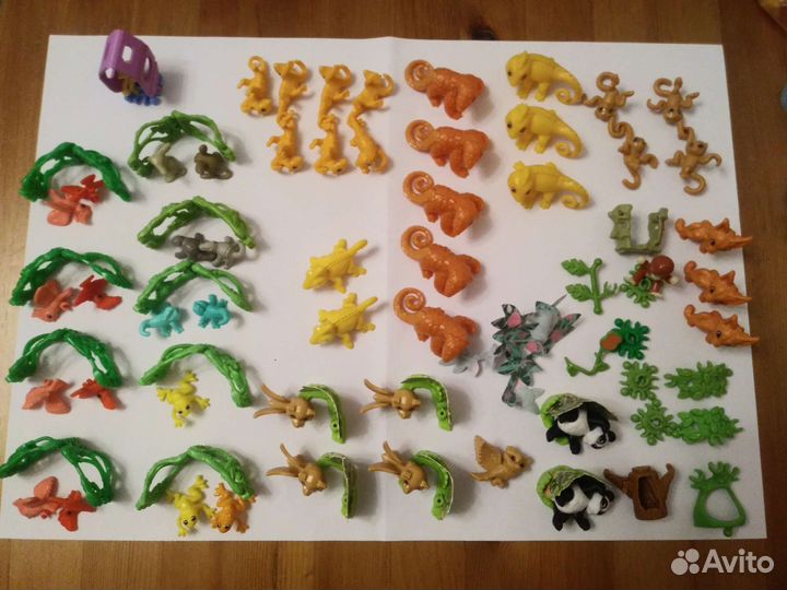 Игрушки Киндер чупа чупс разные животные Natoons