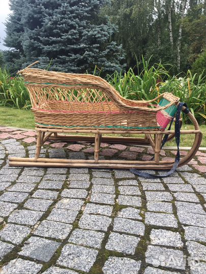 Детские зимние санки