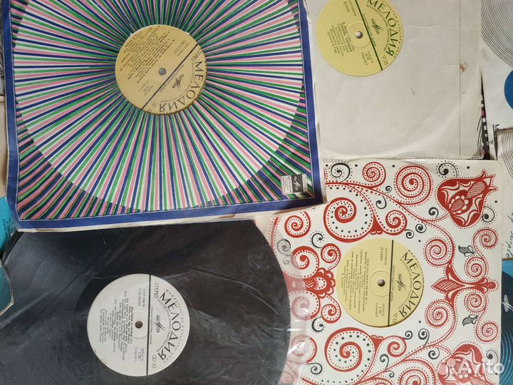 Виниловые пластинки СССР. Много