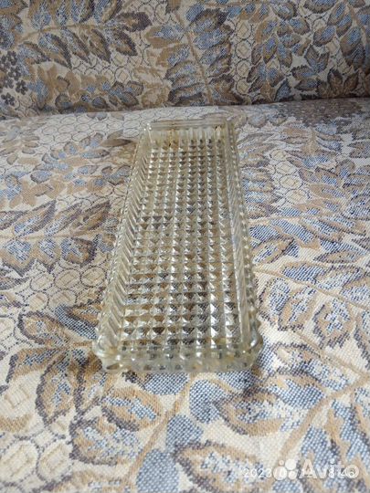 Селедочница стекло СССР