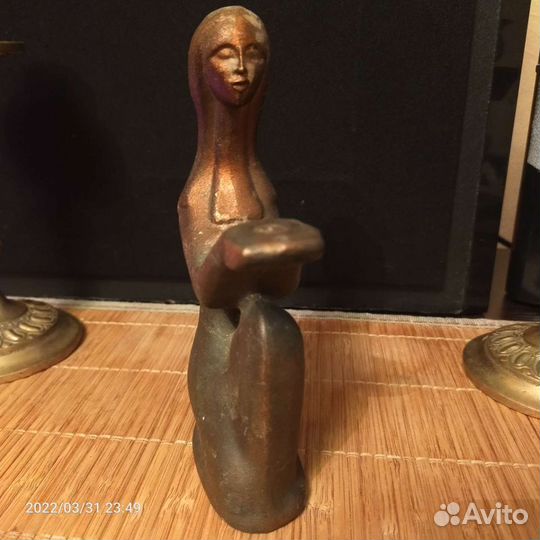 Подсвечник бронза СССР