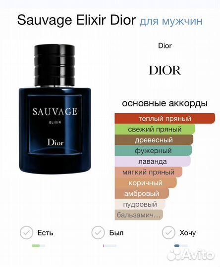 Christian Dior Sauvage 60 мл Духи/Парфюм/Тестер
