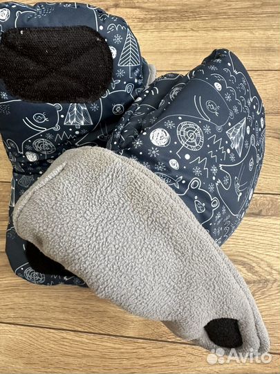Муфта варежки на коляску