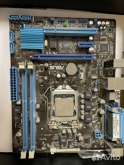 Asus h61m c + intel core i 3 2120