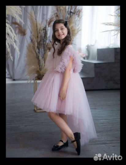 Платье новогоднее для девочки р. 104-110